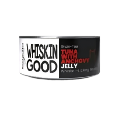 WhiskinGood Wet Food Tuna w/Anchovy in Jelly70g (24 cans), 506938 (24 cans), cat Wet Food, WhiskinGood, cat Food, catsmart, Food, Wet Food
